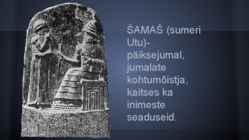 Mesopotaamia usk ja jumalad #12