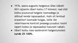 Siberi katk-Suu- ja sõrataud #11