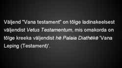 Vana Testament #6