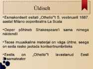 Othello Giuseppe Verdi #2