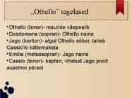 Othello Giuseppe Verdi #3