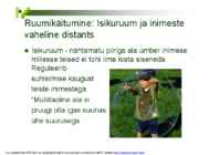 Keskkonna mõju käitumisele ja arengule #3