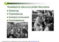 Keskkonna mõju käitumisele ja arengule #6