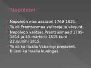 NAPOLEON BONPARTE #2