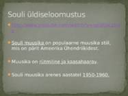 Stevie Wonder ja Ray Charles souli üldiseloomustus #2