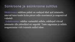 Netisuhtluse esitlus #9