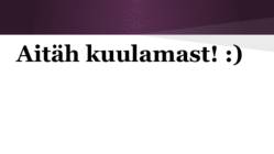 Tervislik toitumine ja toitained #12