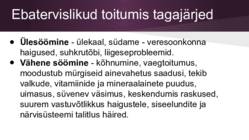 Tervislik toitumine ja toitained #9