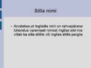 INGLISILD #3