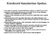 Sugulisel teel levivad haigused-HIV ja kaitsevahendid #17