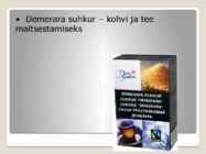 Erinevate suhkrute kasutamine kulinaarias #6