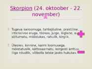 Tähtkujude iseloomustused #9