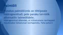 Palmiõli #12