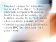 Vana-Kreeka igapäevaelu #3