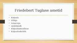 Friedebert Tuglas #2
