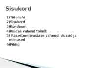 Meeste kondoom #2