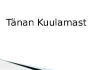 Eesti rahvaarv ja selle muutumine #7