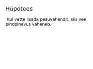 Vee pindpinevus #3