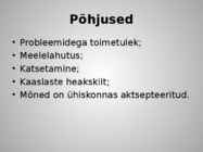 Narkomaania ja selle ravi #4