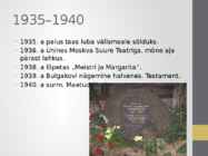 Mihhail Afanasjevitš Bulgakov- Meister ja Margarita #4