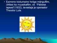 Filmikunsti ajalugu #11