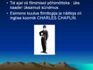 Filmikunsti ajalugu #7