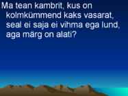 Suur ja väike algustäht #29