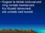 Suur ja väike algustäht #35
