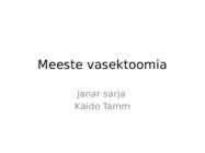 Meeste vasektoomia