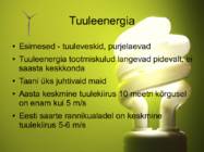 Taastuv ja taastumatu energia #14