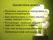 Taastuv ja taastumatu energia #15
