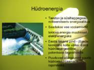 Taastuv ja taastumatu energia #16