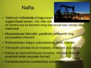 Taastuv ja taastumatu energia #9