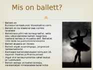 Ballett 19-sajand #2
