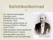 Ballett 19-sajand #4