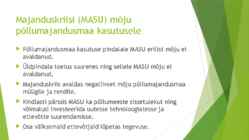 Põllumajandusmaa kasutamise muutused ja seda mõjutanud tegevused #8