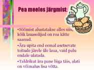 Kodundus-Lauakatmine ja lauakombed #6