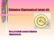 Kodundus-Lauakatmine ja lauakombed #9