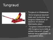 Autotõstukite liigid #2