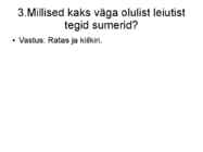 Vana-Mesopotaamia ja Egiptuse kunst #4