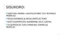 TURUSTRUKTUURID #2