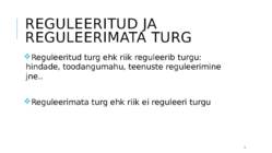 TURUSTRUKTUURID #5