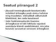 Jõusaali treeningkavade koostamise veebilahendus #6