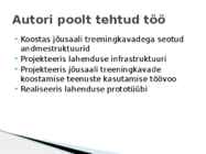 Jõusaali treeningkavade koostamise veebilahendus #8