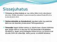 TÖÖTERVISHOIU JA TÖÖOHUTUSE KORRALDUS ETTEVÕTTES #2
