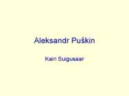 Aleksandr Puškin