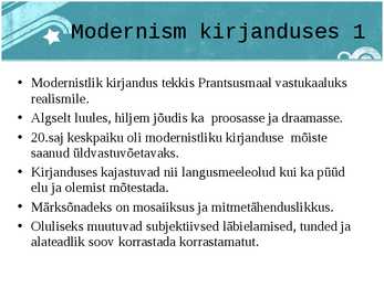 Modernism #3
