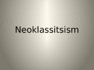 Neoklassitsism muusikas