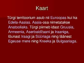 Türgi powerpoint #4