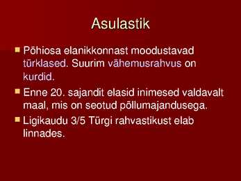 Türgi powerpoint #7